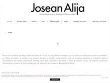 Tablet Screenshot of joseanalija.com